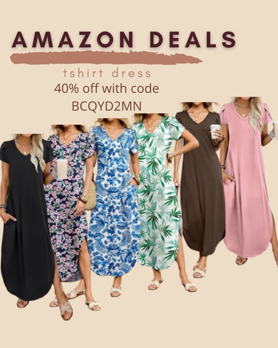 $12 ends 5/19

Amazon fashion
Amazon deals
Tshirt dress
Casual dress
Vacation dress
Beach dress
Resort dress

#LTKSaleAlert