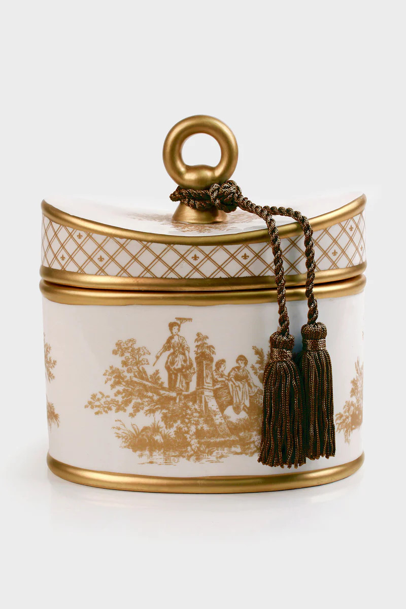 Japanese Quince Ceramic Candle | Tuckernuck (US)