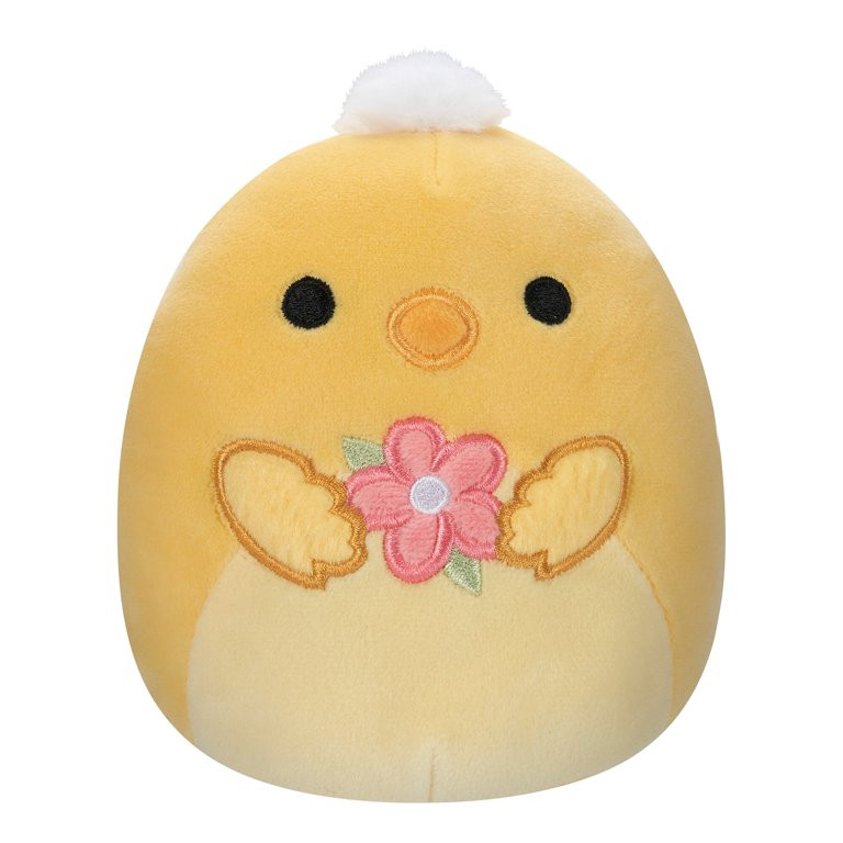 Squishmallows Official 5 inch Triston the Yellow Chick Holding a Flower - Child's Ultra Soft Stuf... | Walmart (US)