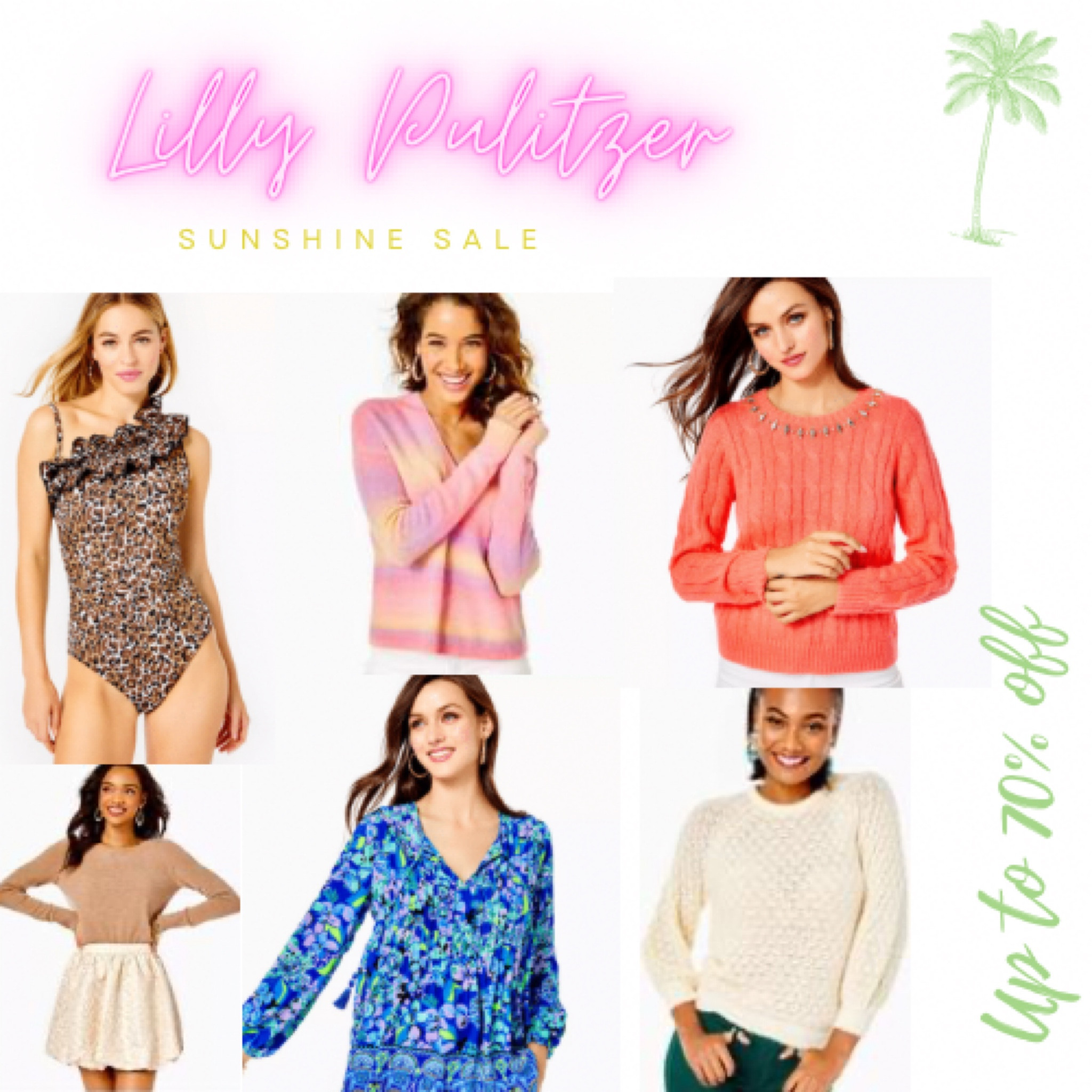 LILLY PULITZER SUNSHINE SALE ☀️ 
Some of my top pics for this sale! 


#lilly #lillypulitzer #sunshinesale #springfashion #summerstyle #springstyle 

#LTKsalealert #LTKSeasonal #LTKunder100