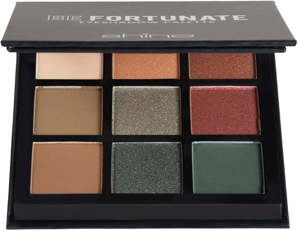 Shine Cosmetics Eyeshadow Palette, Compact - Versatile, Long-lasting, Smudge-proof, Highly Pigmen... | Amazon (US)