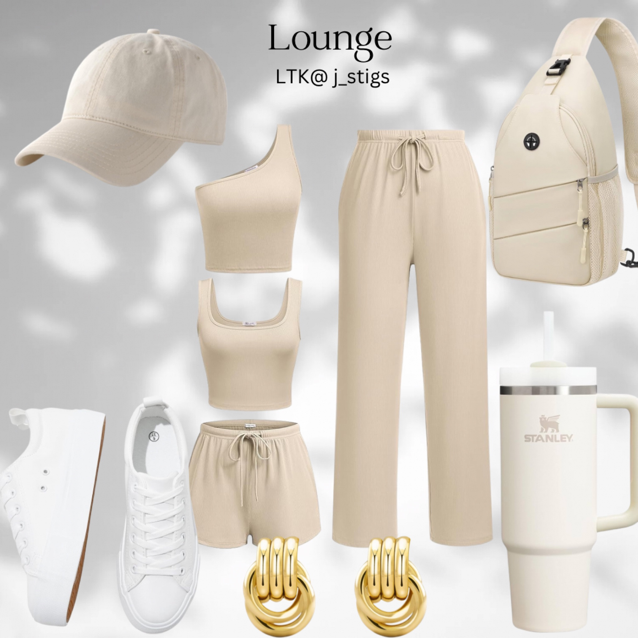 Cute lounge outfit. Perfect for running errands or hanging around the house. #lounge 

#LTKActive #LTKfindsunder50 #LTKstyletip