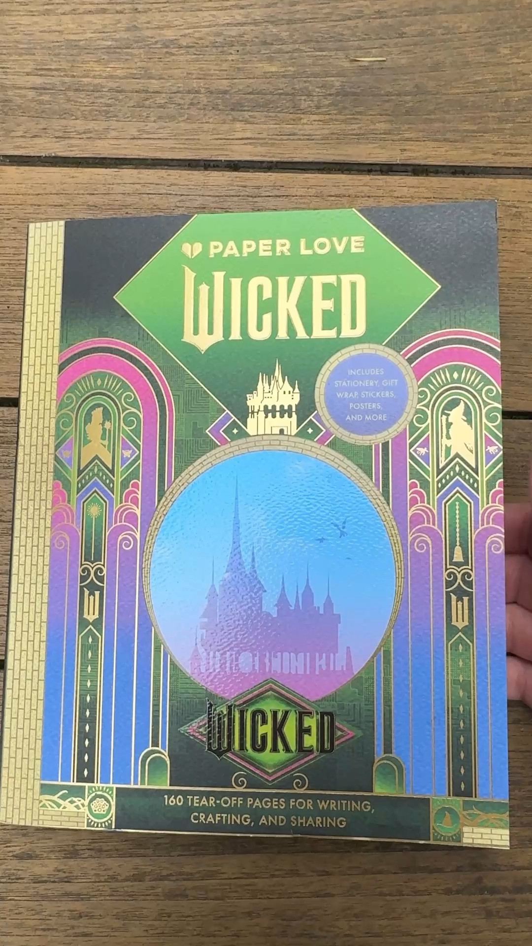 Paper Love Wicked Scrapbook Pages Papercraft Supplies Stickers Glinda Elphaba 
#ltkcrafts 