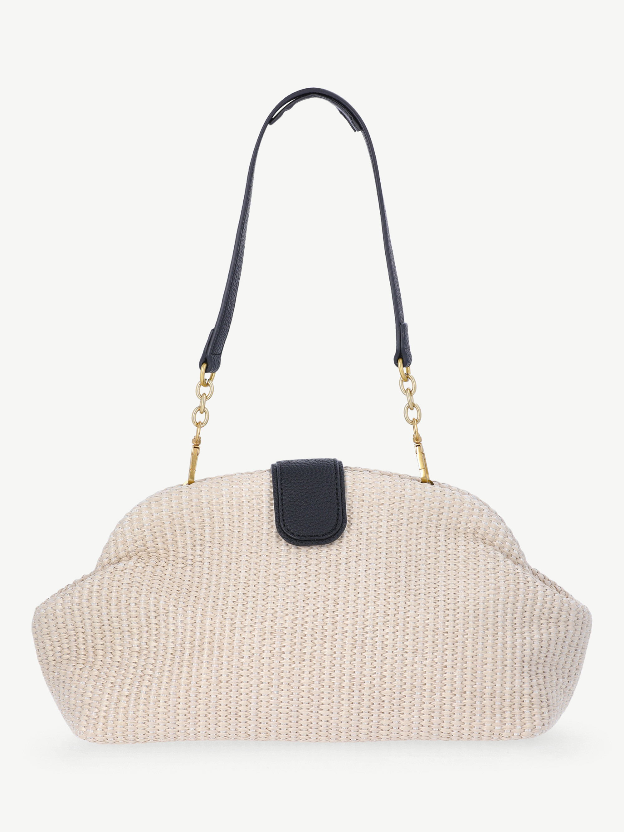 Free Assembly Women's Textured Clutch Handbag, Straw | Walmart (US)