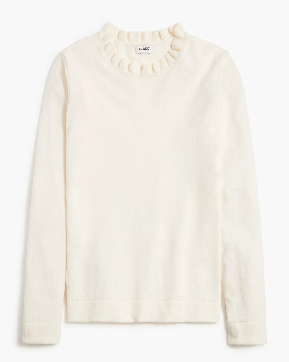 Ruffleneck sweater | J.Crew Factory