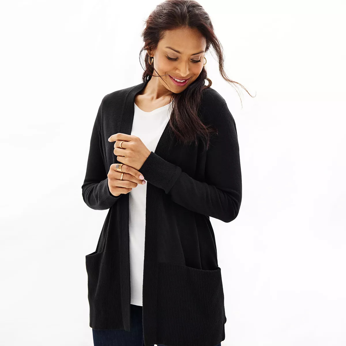 Women's Croft & Barrow® Cardigan with Pockets | Kohl's