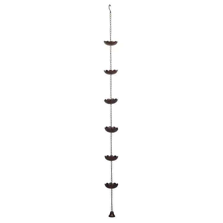 Metal Hanging Rain Chain | Kirklands