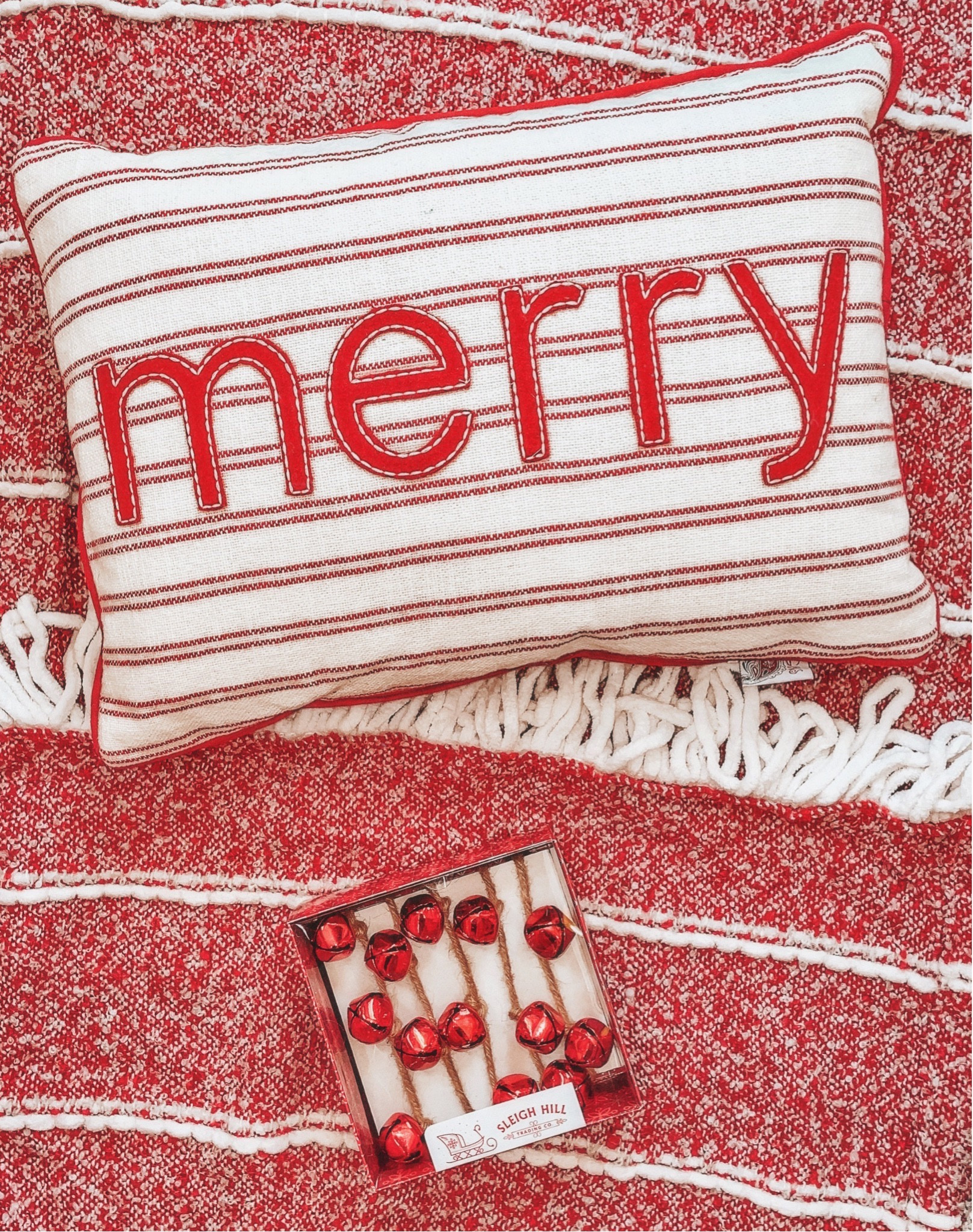 #christmasdecor #christmas #holidaydecor #christmaspillow #christmasblanket #homedecor #pillow #throwpillow #throwblanket #blanket #bells #christmasbells



#LTKHoliday #LTKSeasonal #LTKHome