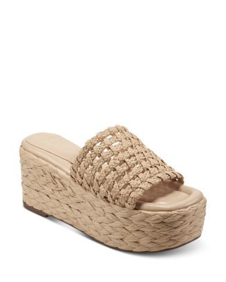 Marc Fisher LTD. Women's Priya Slip On Espadrille Platform Wedge Sandals Shoes - Bloomingdale's | Bloomingdale's (US)