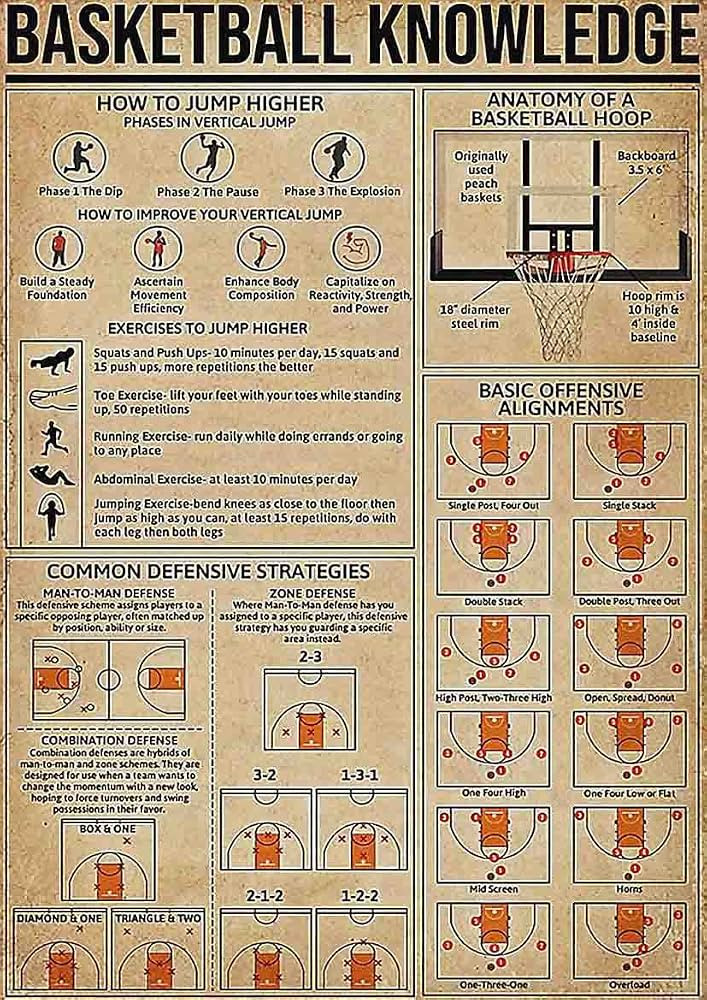 Basketball Knowledge Common Defensive Strategies | Amazon (US)