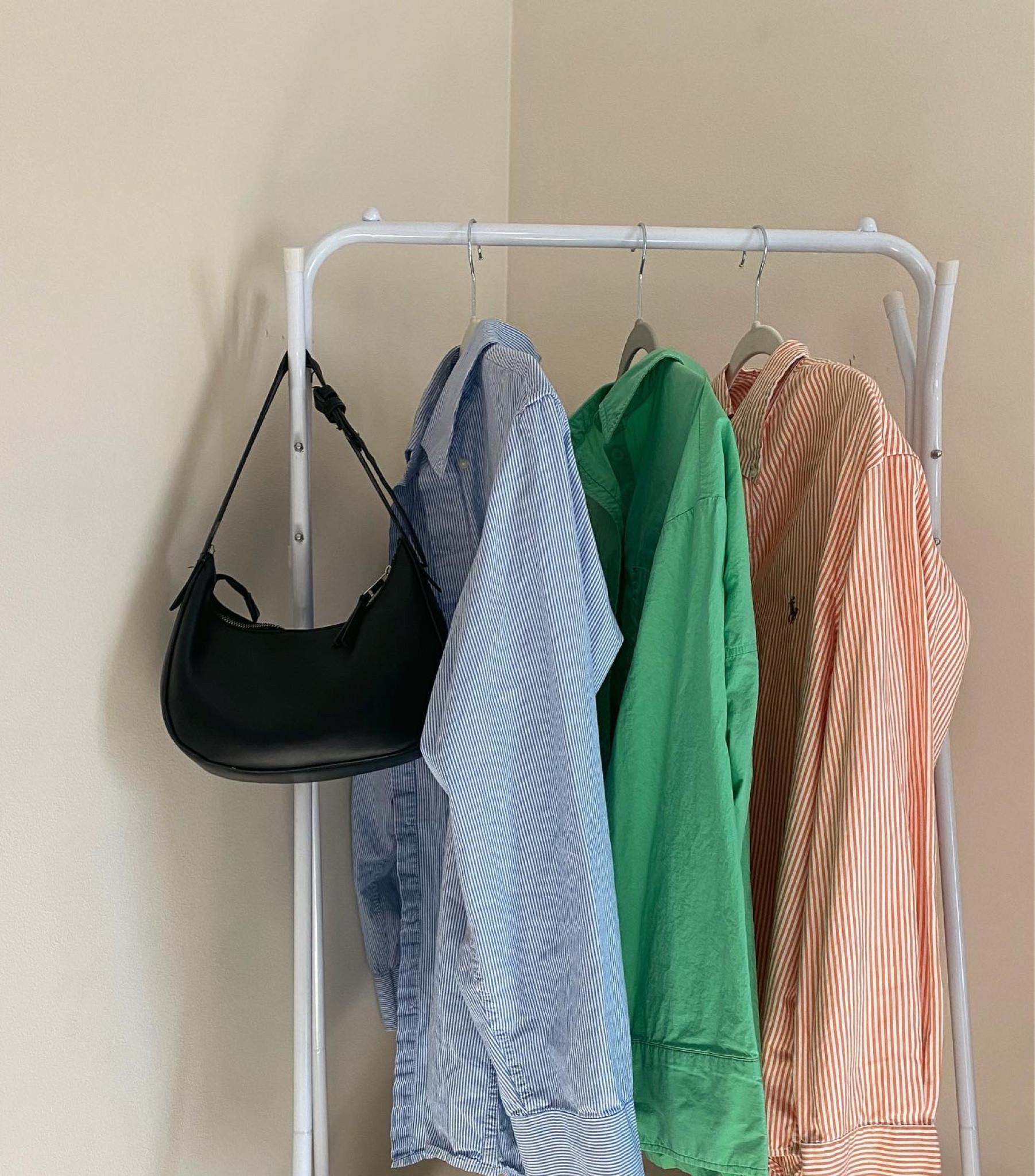 small, easy to build clothing rack 🤍 


#LTKunder50 #LTKunder100 #LTKhome
