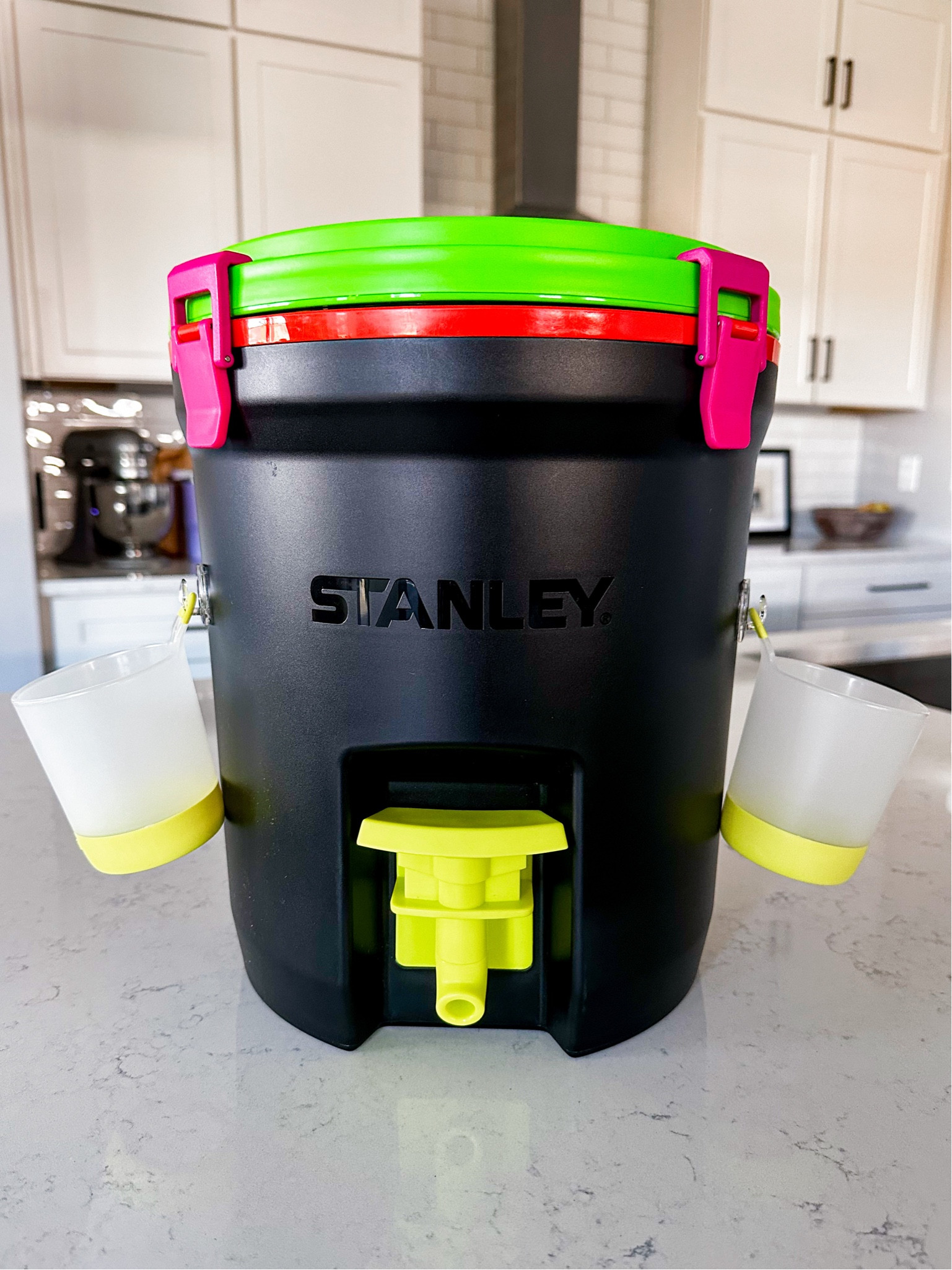 Ready for summer ☀️Stanley Water Jug with Amazon cups. 

#LTKFamily #LTKHome #LTKKids