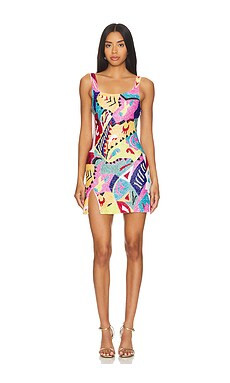 Oceanus Palm Beach Dress in Multi from Revolve.com | Revolve Clothing (Global)