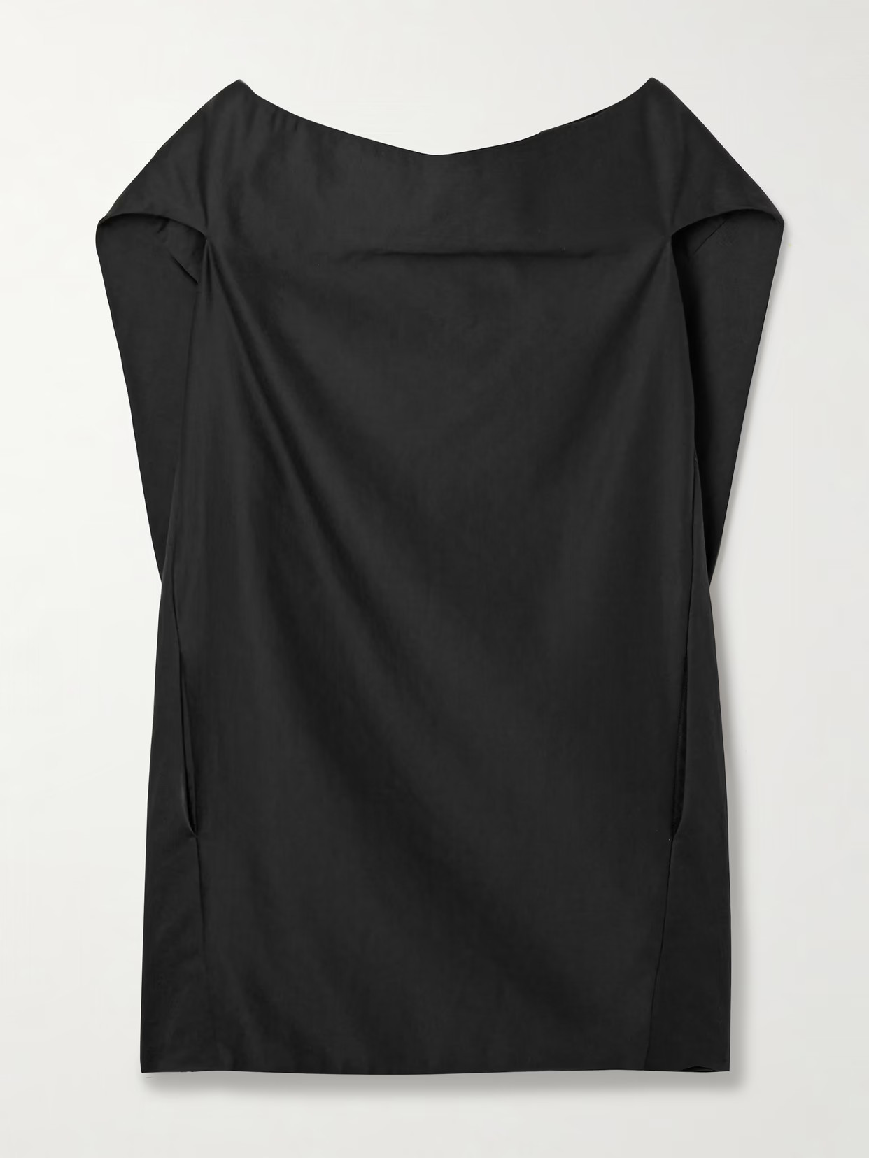 The Row - Pallenberg Off-the-shoulder Wool-blend Top - Black | NET-A-PORTER (US)