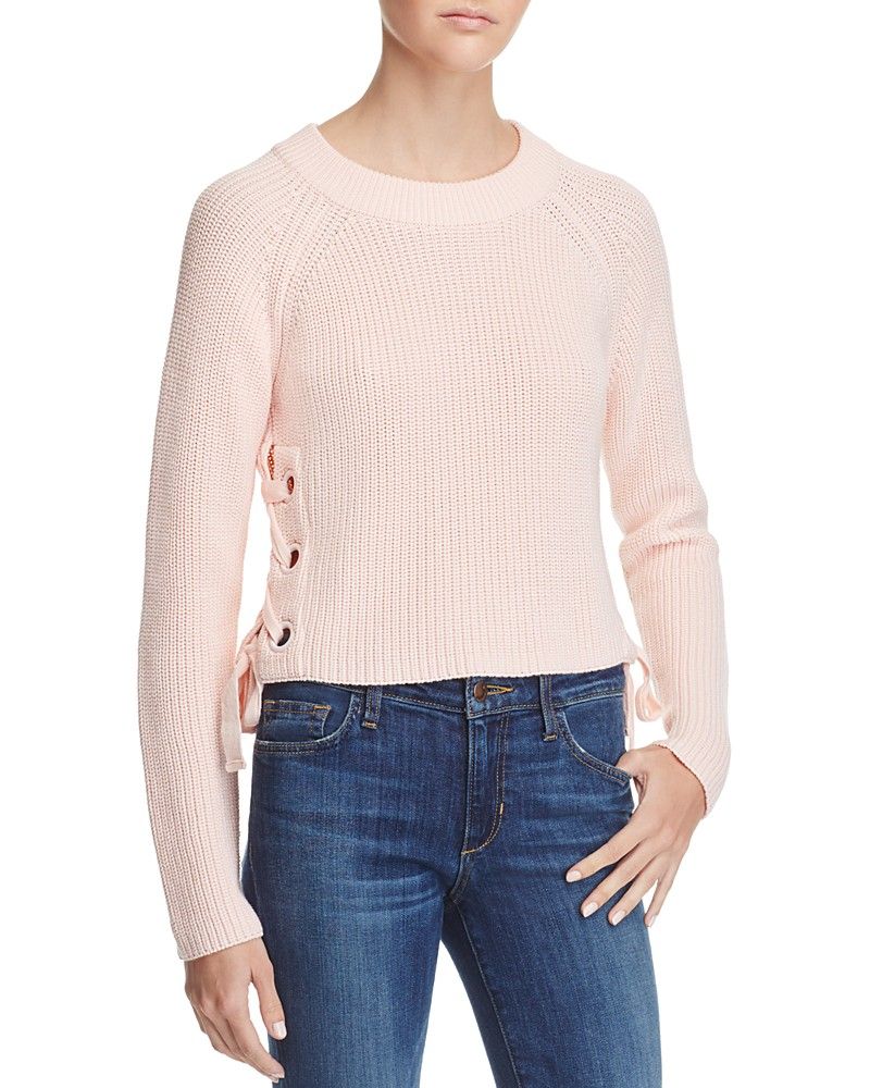 Endless Rose Lace-Up Sweater | Bloomingdale's (US)