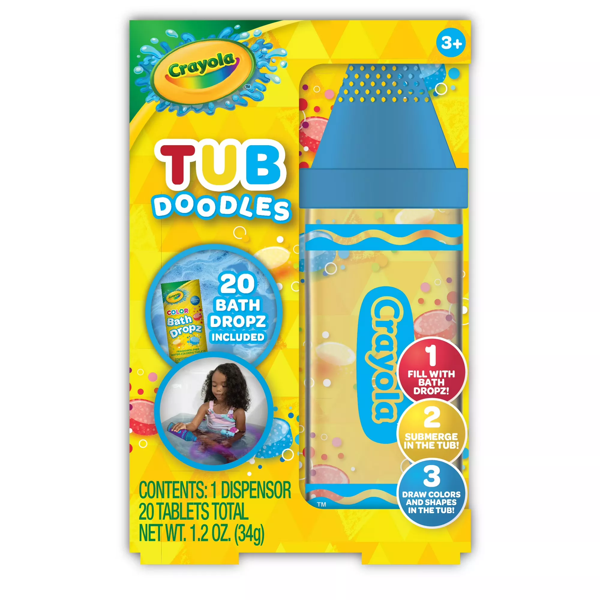 Crayola Bath Fizzies - Color your … curated on LTK