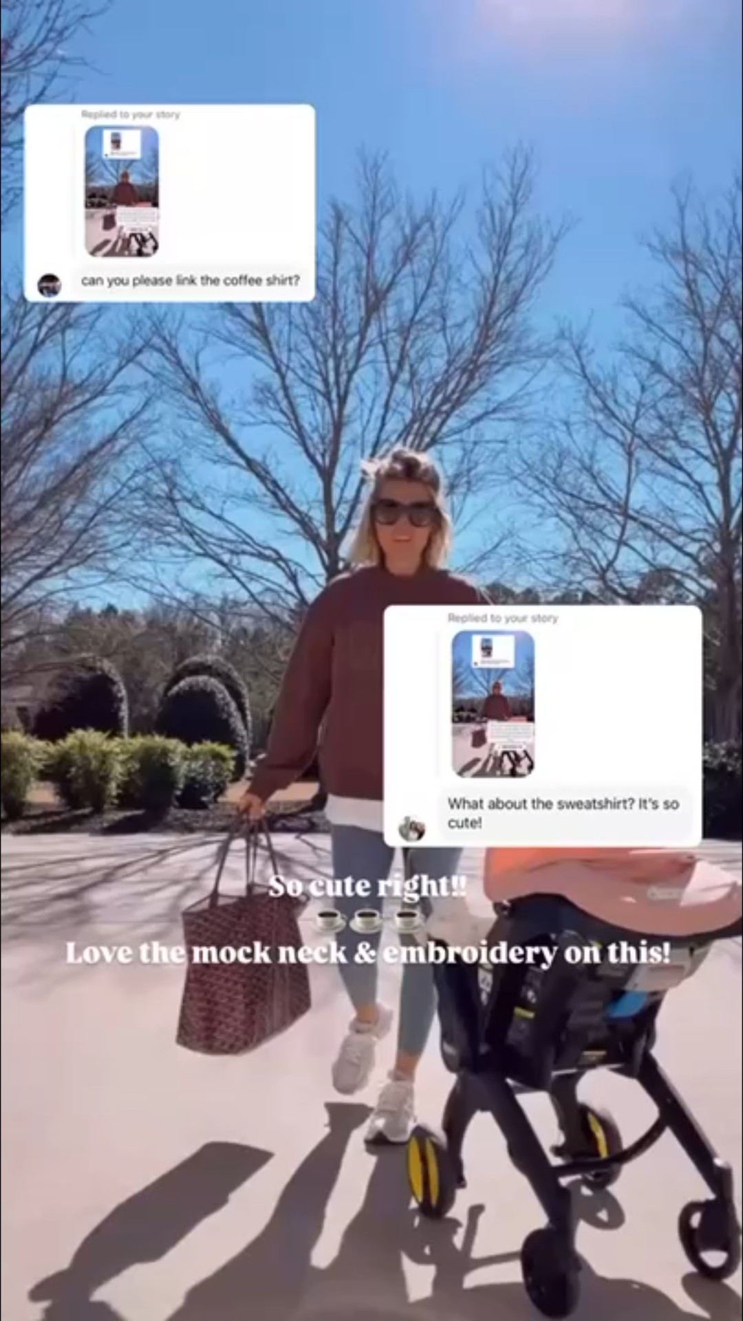 So excited about this coffee sweatshirt! It supports ESP! It’s not linkable, but sharing the link here: https://espyouandme.myshopify.com/pages/joy-parade?fbclid=PAZnRzaAP8L7lleHRuA2FlbQIxMQBzcnRjBmFwcF9pZA8xMjQwMjQ1NzQyODc0MTQAAadZm8WvUpVsmrtG_MXunGdHUwb6IW0i9aNyV2NXuZWbDYpYCtJg36H38eOcjw_aem_QNoyuo54eqzLQUBSqlifPQ 

Loverly Grey, sweatshirt, newborn, mom outfit, athleisure 

#LTKmomlife #LTKSeasonal #LTKootd