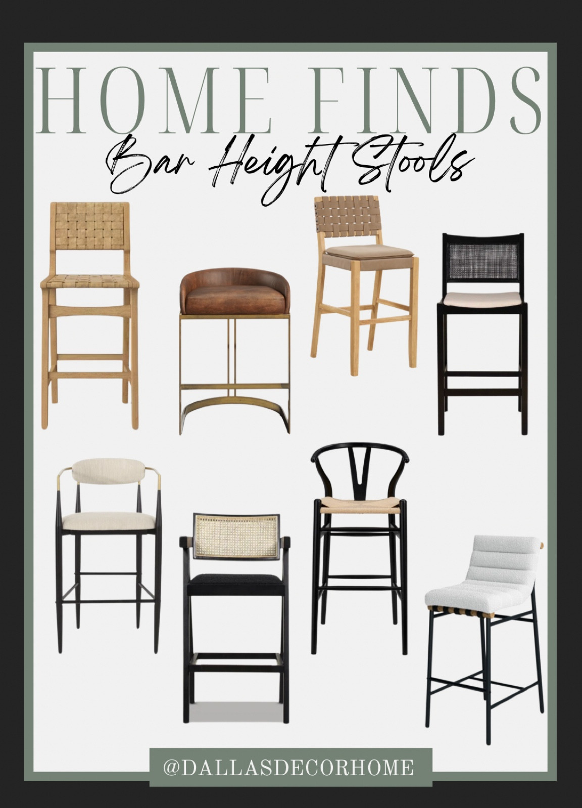 Bar height stools for kitchen 

#LTKFindsUnder100 #LTKSaleAlert #LTKHome