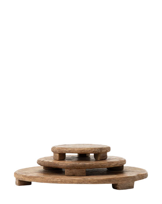 Mango Wood Carved Pedestal | McGee & Co.