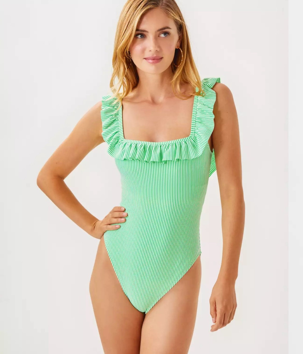 I’m a sucker for seersucker  This green suit makes me feel like a million bucks. 💚

#LTKSummerEdit #LTKSeasonal #LTKSwim