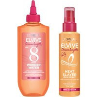 L'Oréal Paris Elvive Dream Duo - Wonder Water Treatment and Heat Slayer Protect Spray | Look Fantastic (UK)