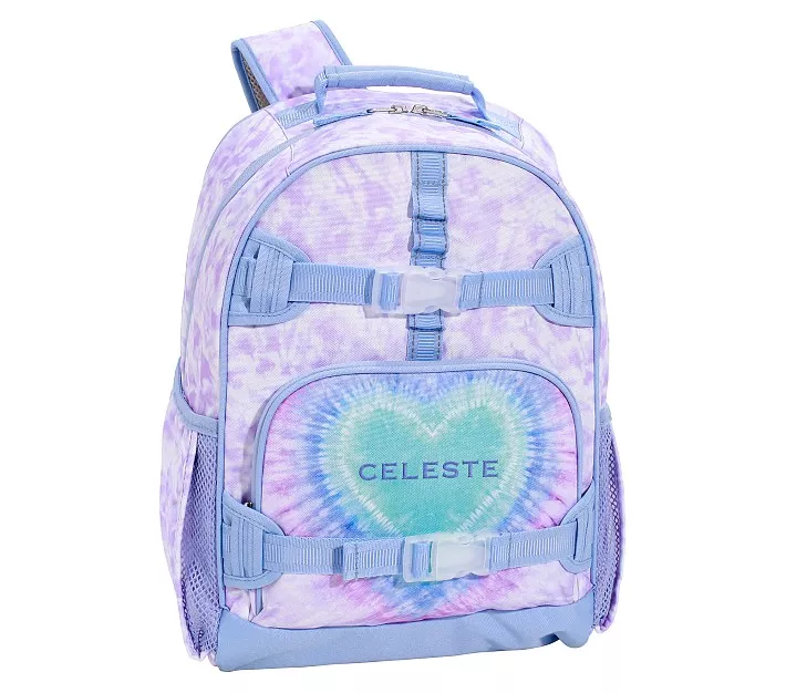 Mackenzie Lavender/Aqua Ombre Sparkle Glitter Backpacks