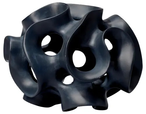 JAMIE YOUNG Ribbon Resin Decorative Sphere, Black at Nordstrom | Nordstrom