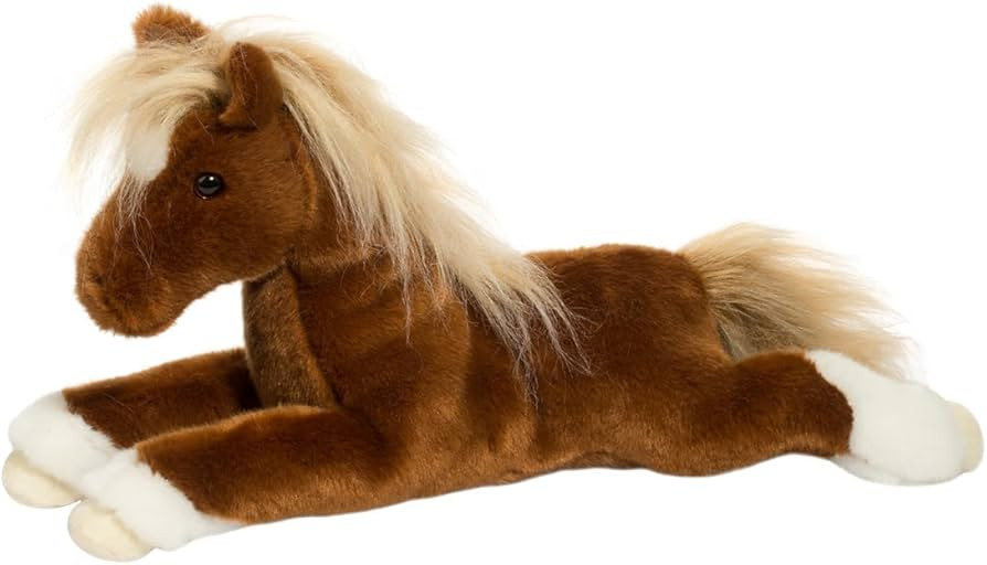 Douglas Wrangler Chestnut Horse Plush Stuffed Animal | Amazon (US)
