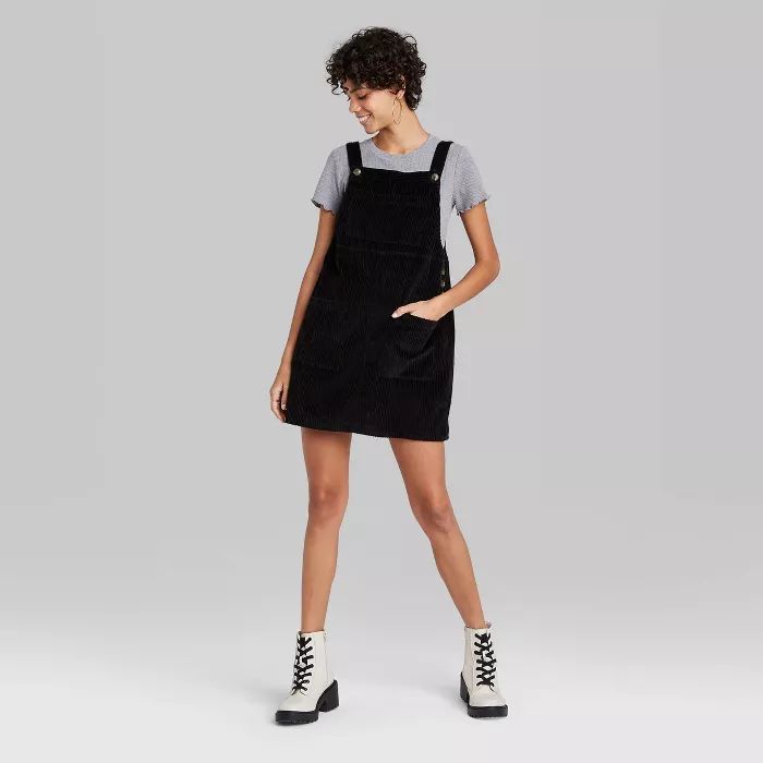 Women's Cord Pinafore - Wild Fable™ | Target