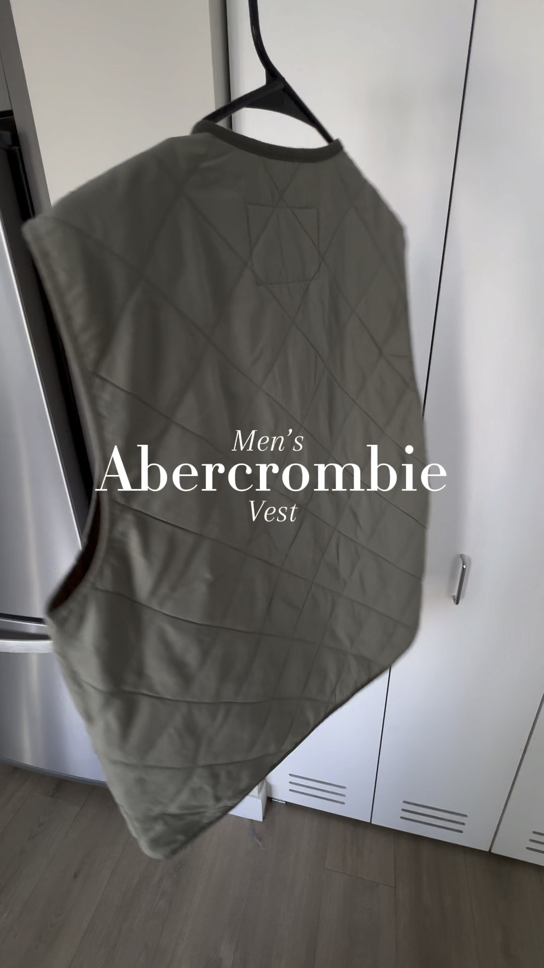 Men’s vest from Abercrombie. Doesn’t provide any warmth, but good piece to add to a simple black outfit. Fits True to size. 

#LTKmens