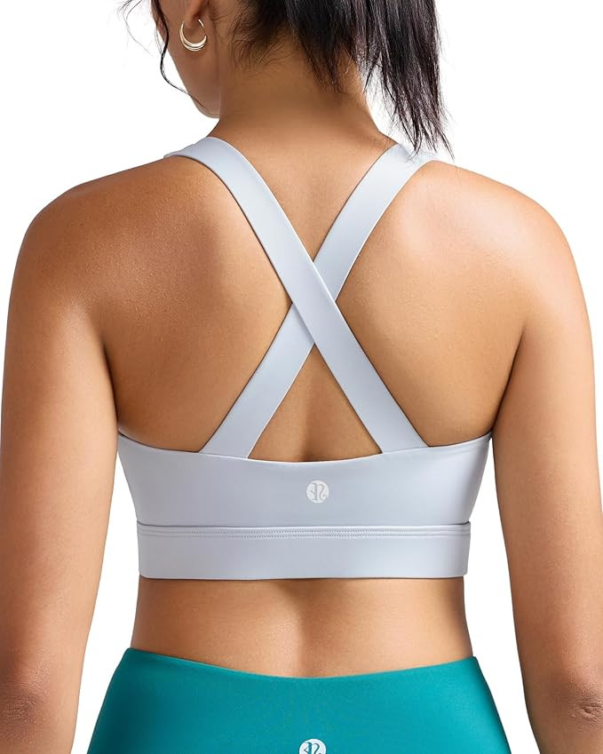 RUNNING GIRL Sports Bra for Women,Molded Cup Running High Support Sports Bra with Sewn in Pads(31... | Amazon (US)