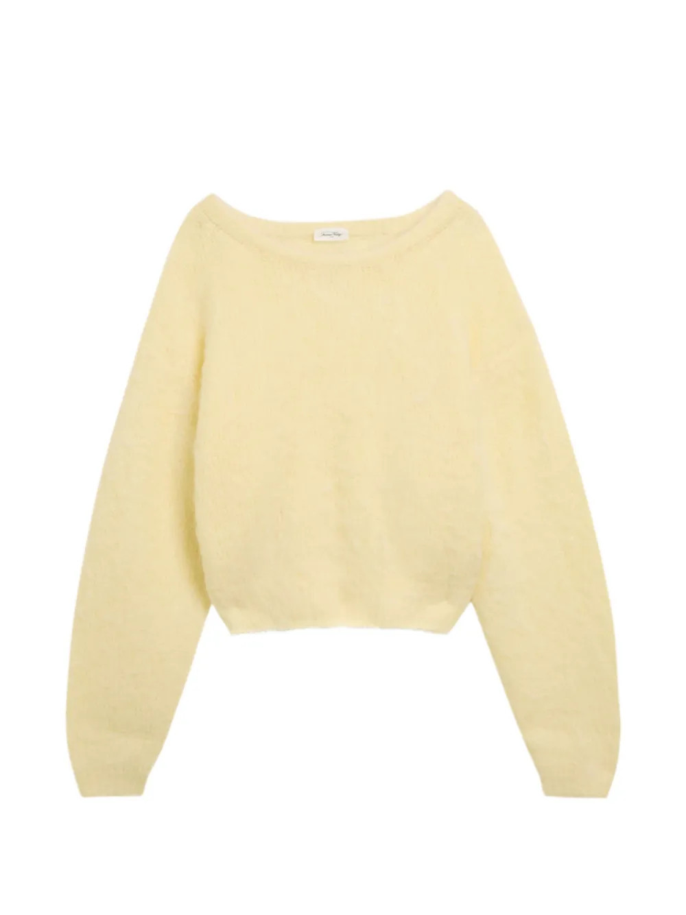American Vintage boat-neck sweater - Yellow | Farfetch Global