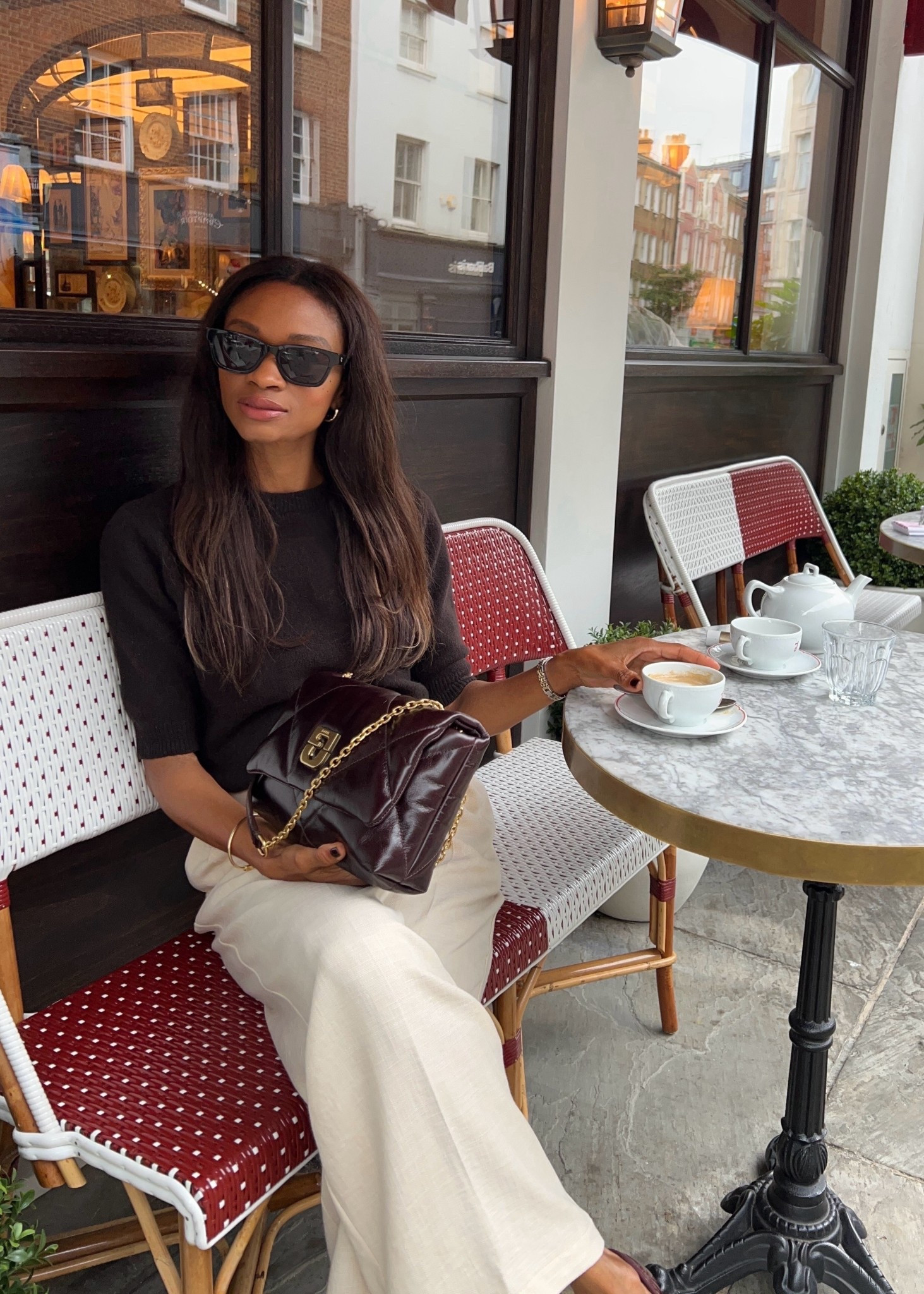 Selection of brown knits 🤎🍂 Autumn Outfits | Burgundy jumper  | Brown wool top. My top is Wakakuu brown wool cashmere top 

#LTKautumn #LTKstyletip