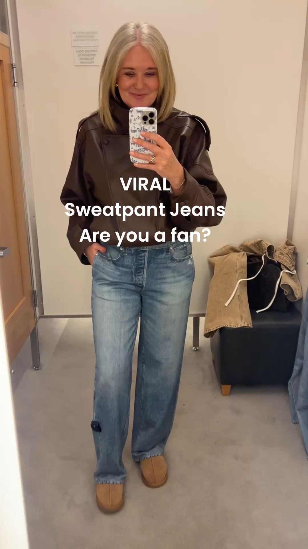 Finally tried these on!  I actually loved them more than I thought!! 
Pair one size medium
Pair two size large (needed a medium)

#LTKdayinmylife #LTKstorytime #LTKOver40