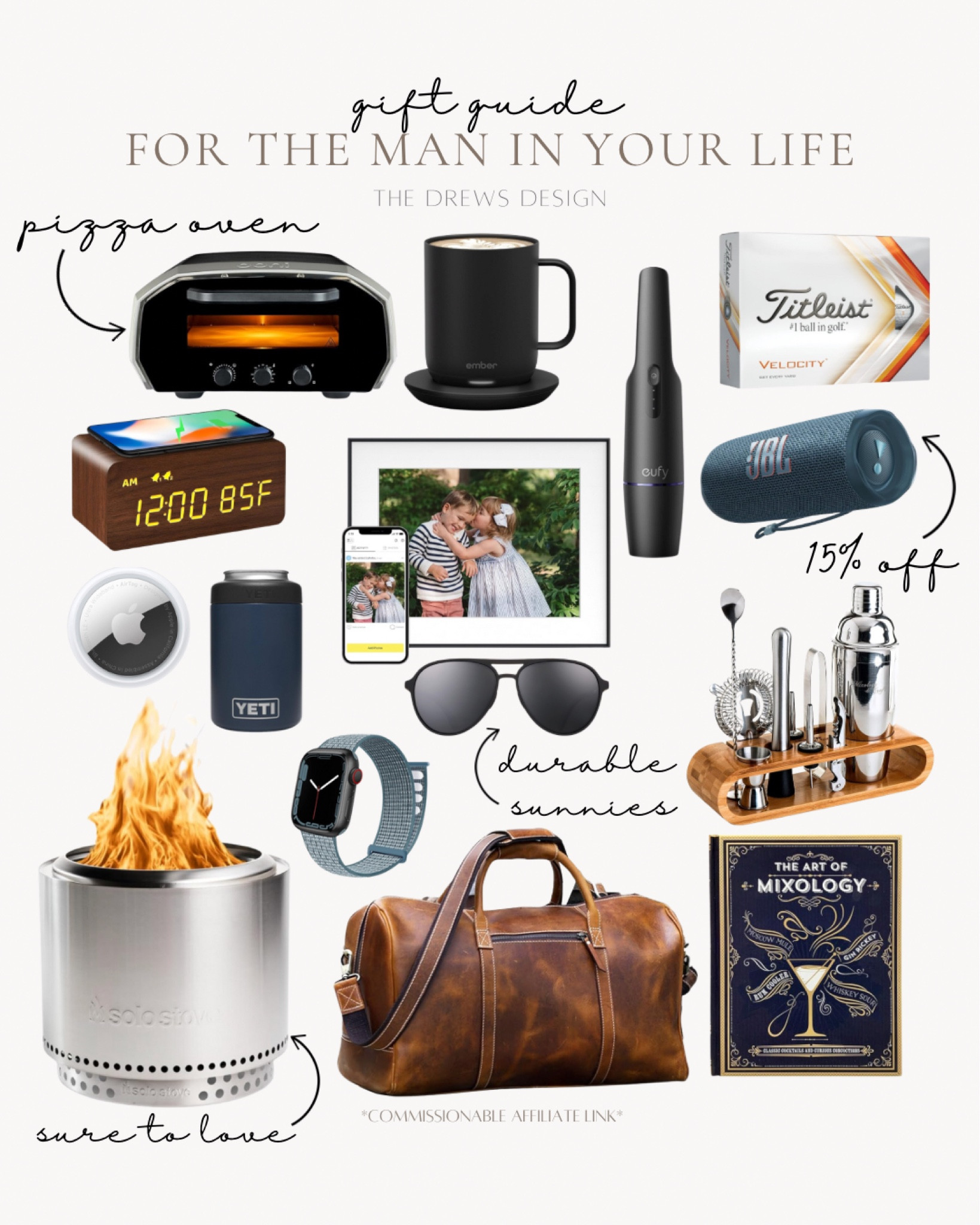Sure to love gift ideas for your husband, brother, FIL, or any other man in your life! Snag these best selling items while they are still in stock!

Gift guide, gifts for him, Christmas gifting, holiday gifts, gift inspo, solo stove, pizza oven, men’s sunglasses, digital frame

#LTKGiftGuide #LTKSaleAlert #LTKHoliday