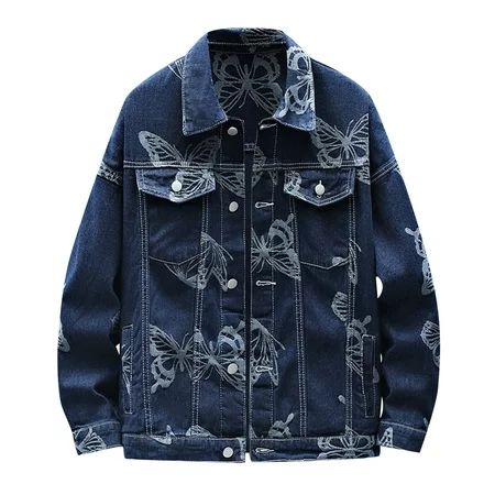 ketyyh-chn99 Mens Fall Jackets Men s Long Sleeve Quilted Lined Flannel Shirt Jacket with Hood | Walmart (US)