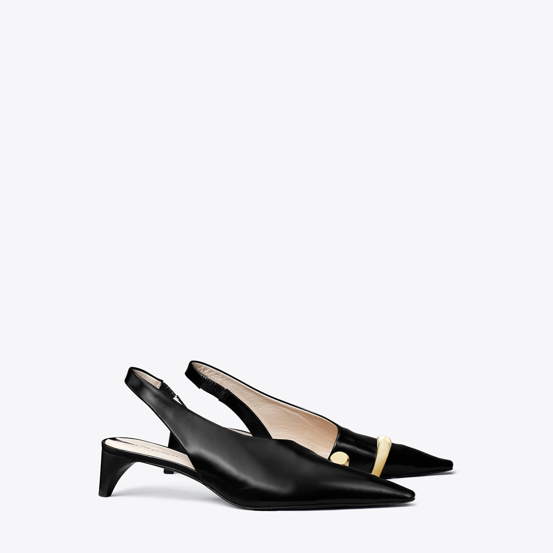 Tory Burch Pierced Slingback Heel | Tory Burch (US)