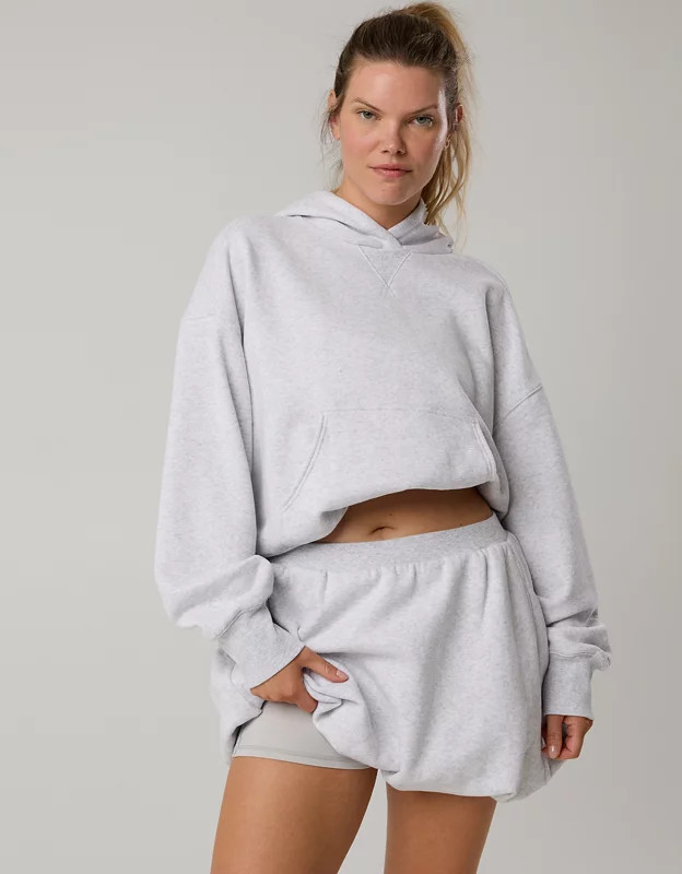 OFFLINE By Aerie Cloud Fleece Bubble Skort | American Eagle Outfitters (US & CA)