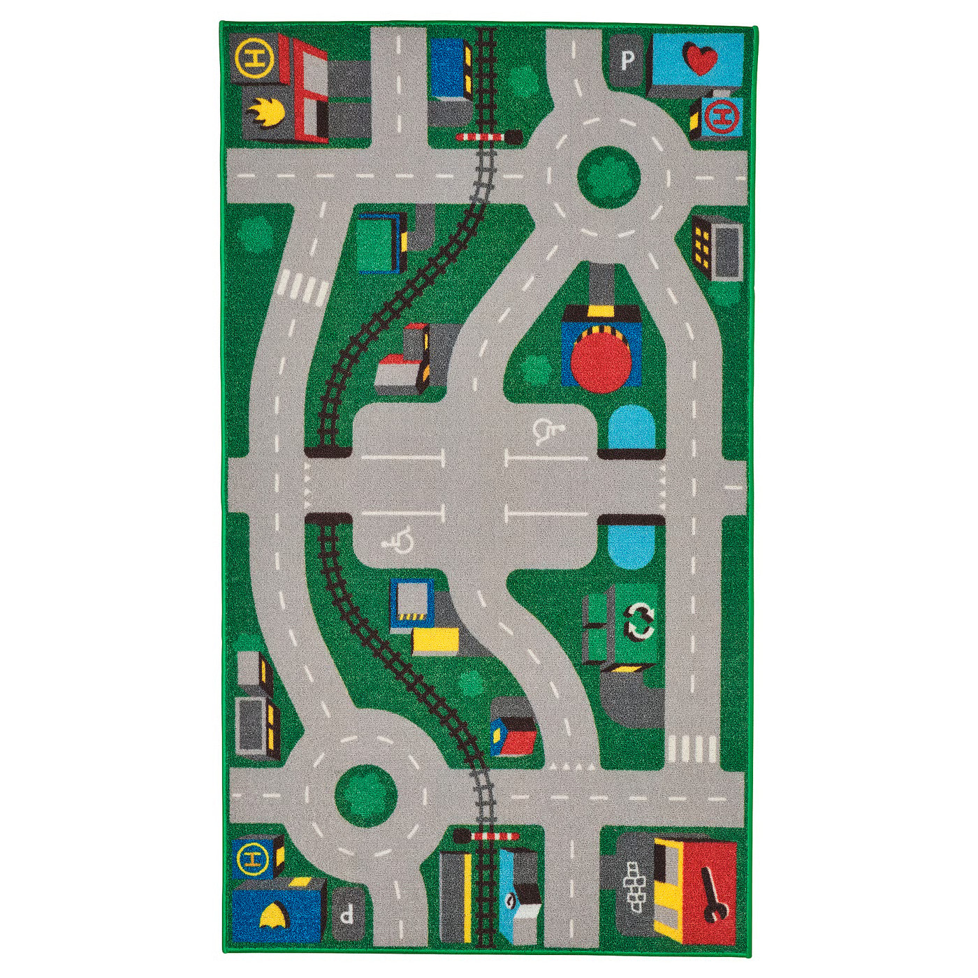 LILLABO Rug, green, 29 1/2x52 3/8 " | IKEA US