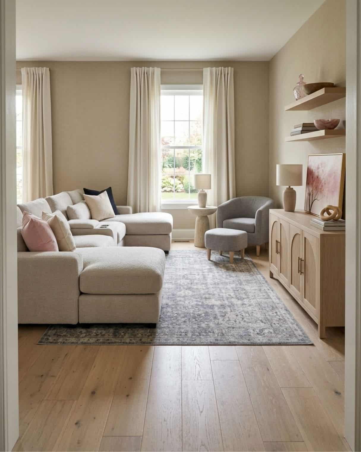 Cozy Warm Neutral Living Room Design

*Note: This is a digital room mockup showcasing product styling ideas from my room design mood board.

#LTKHome