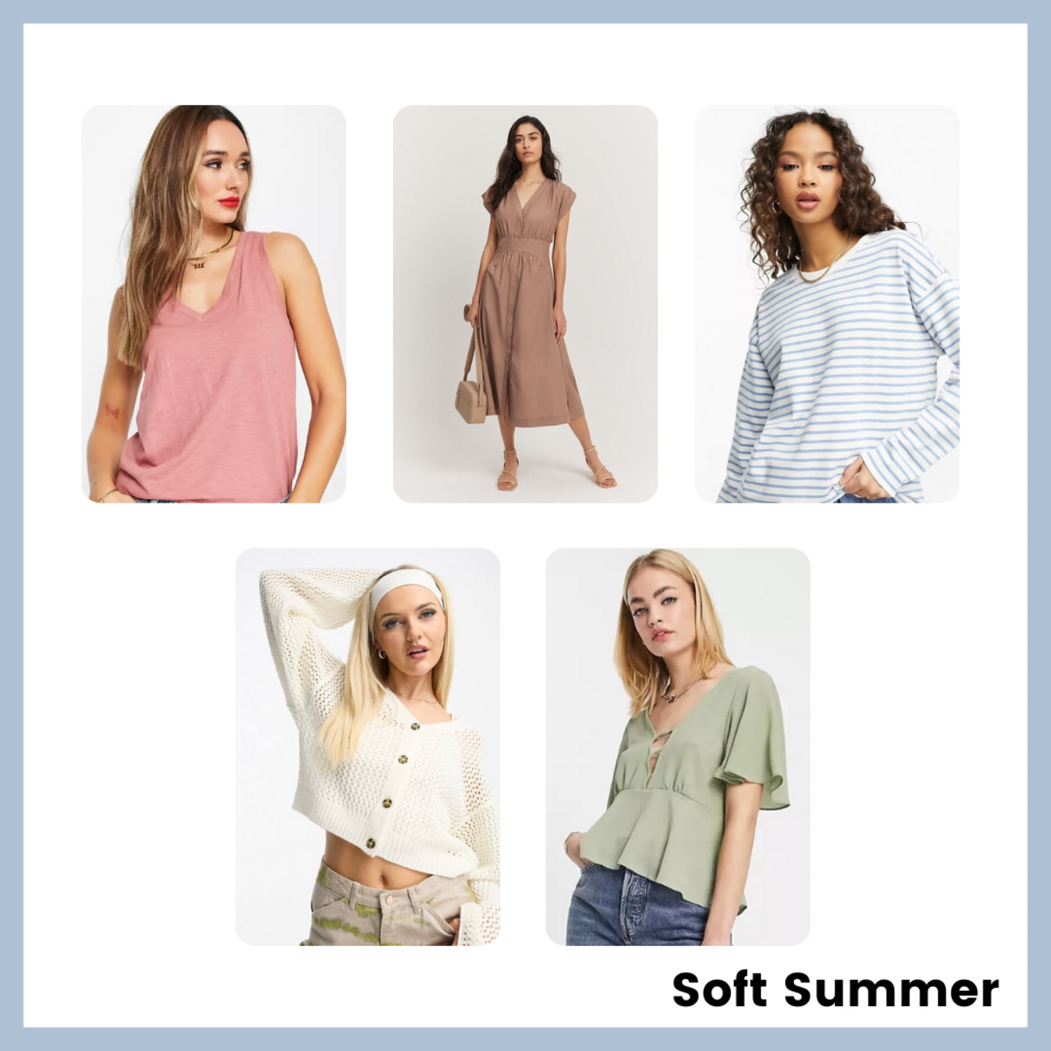 #softsummerstyle #coloranalysis #softsummer #summer

#LTKSeasonal #LTKaustralia #LTKunder100