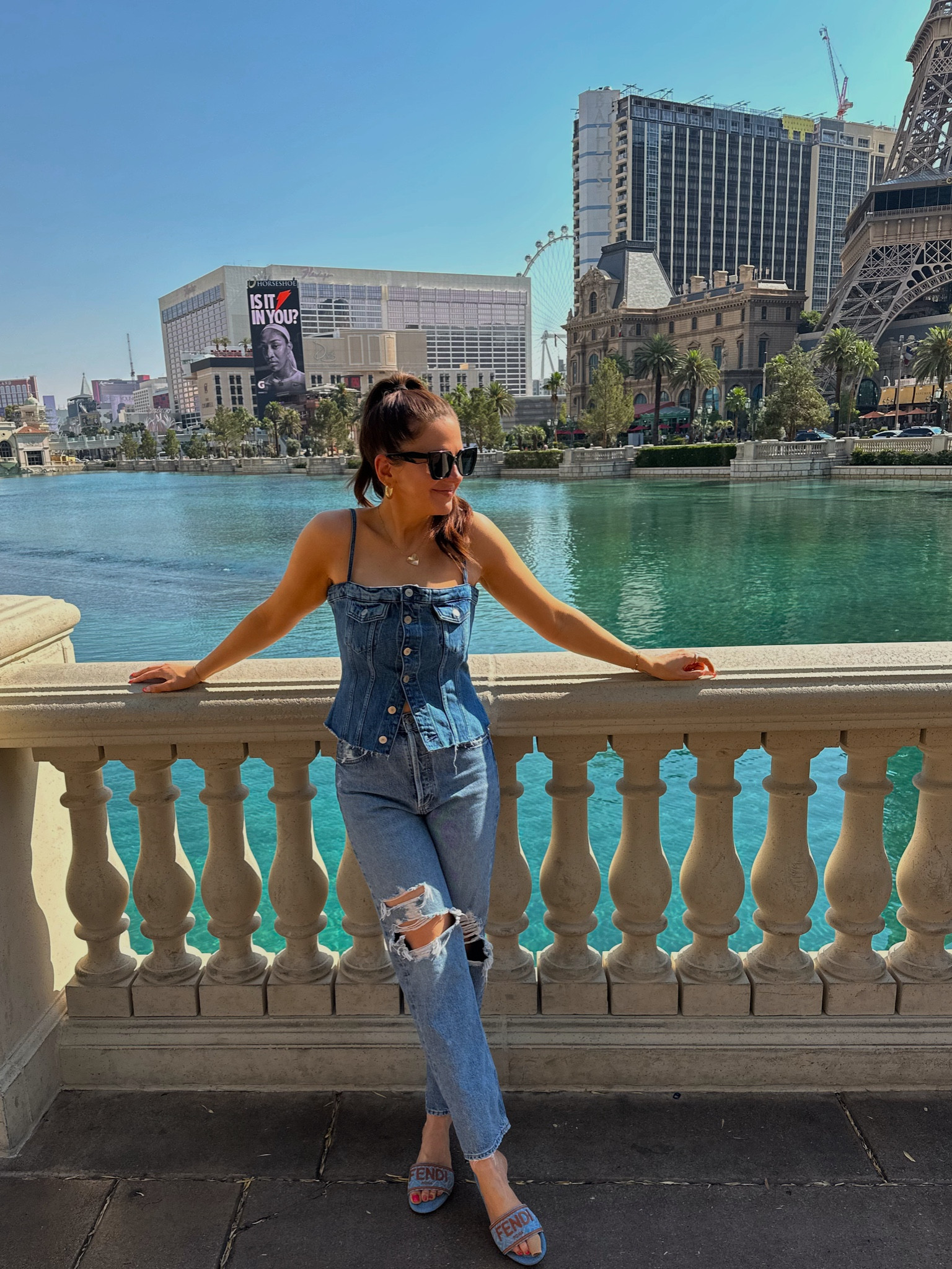 今季チカキサダ DENIM LONG BUSTIER Coco Denim Bustier Top curated on LTK