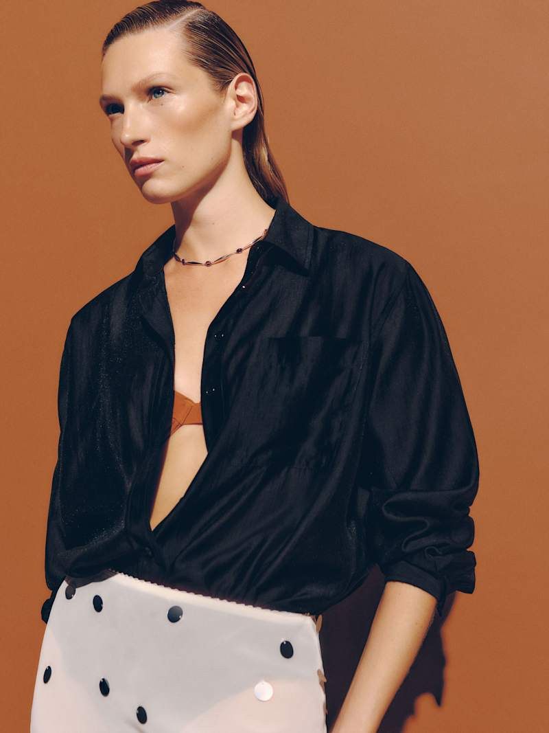 Eli Oversized Shirt | Reformation (Global)