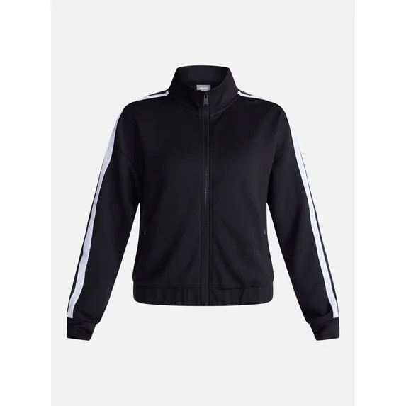 Avia Women's Pique Knit Tennis Jacket, Sizes XS-XXXL | Walmart (US)