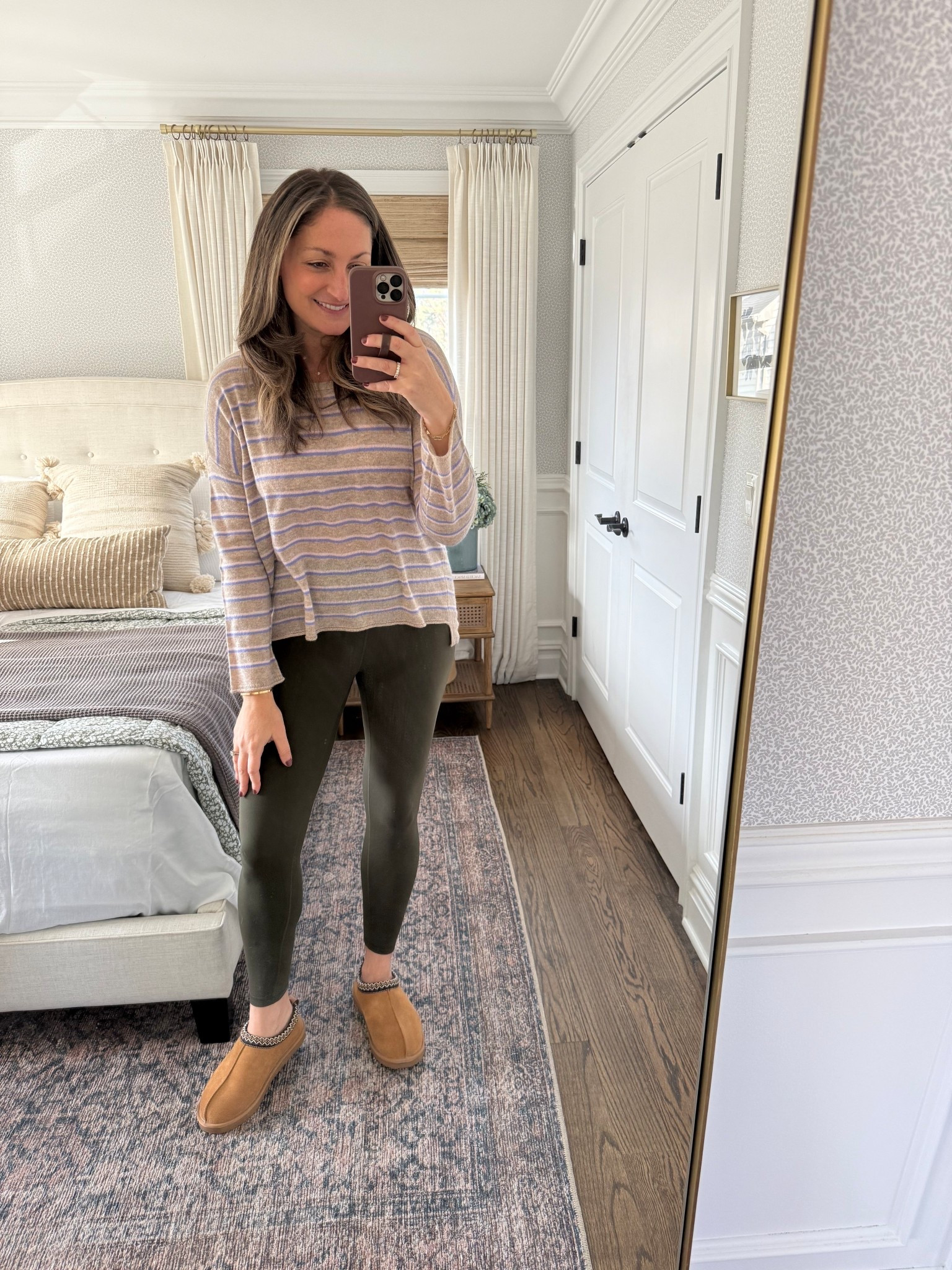 The coziest lightweight sweater! Linking my full outfit, bedroom details and some other fun finds from Anthropologie ✨

#LTKootd #LTKHome #LTKGiftGuide