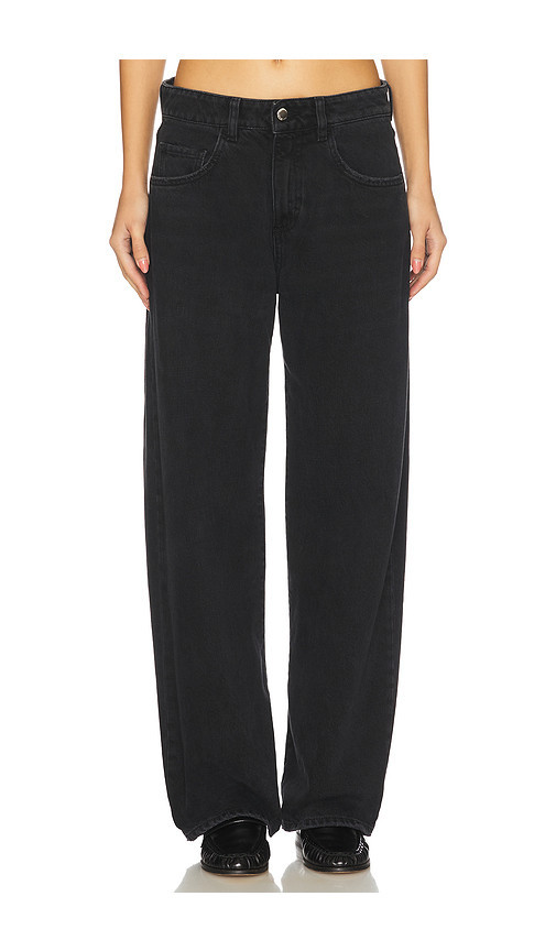 Icon Denim Bea Wide Leg Jeans in Black. Taglia 29. Also in 24, 25, 27, 28, 30, 32. | Revolve Clothing (Global)