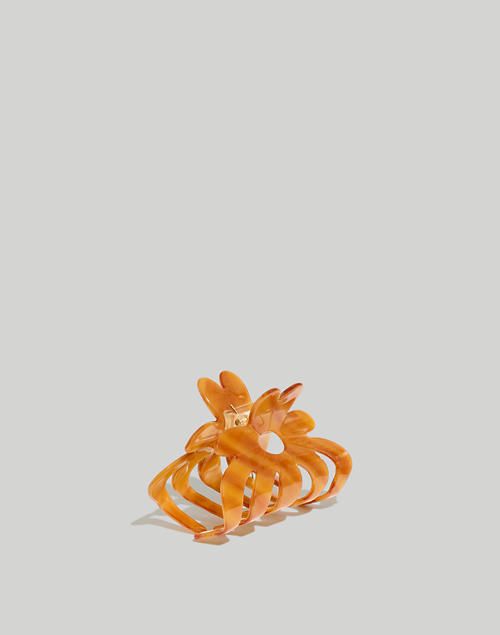 Flower Medium Claw Hair Clip | Madewell