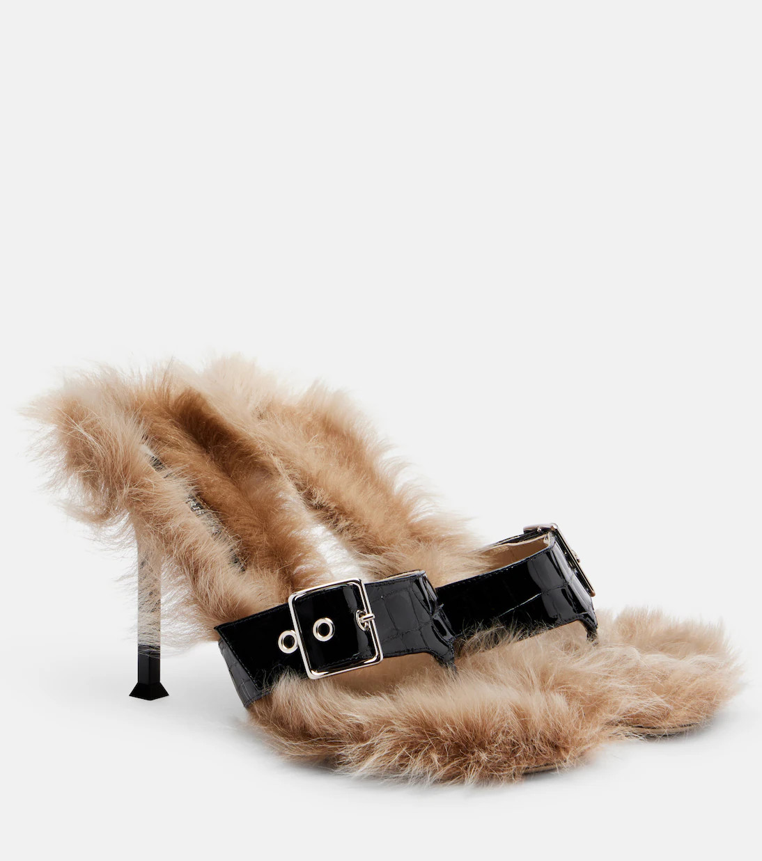 Helix 95 croc-effect leather thong sandals | Mytheresa (US/CA)