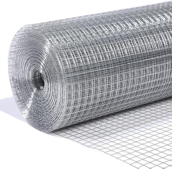 1/2 inch Hardware Cloth 36 inch x 50 Foot,Hot-Dipped Galvanized After Welding, Wire Screen Mesh R... | Amazon (US)