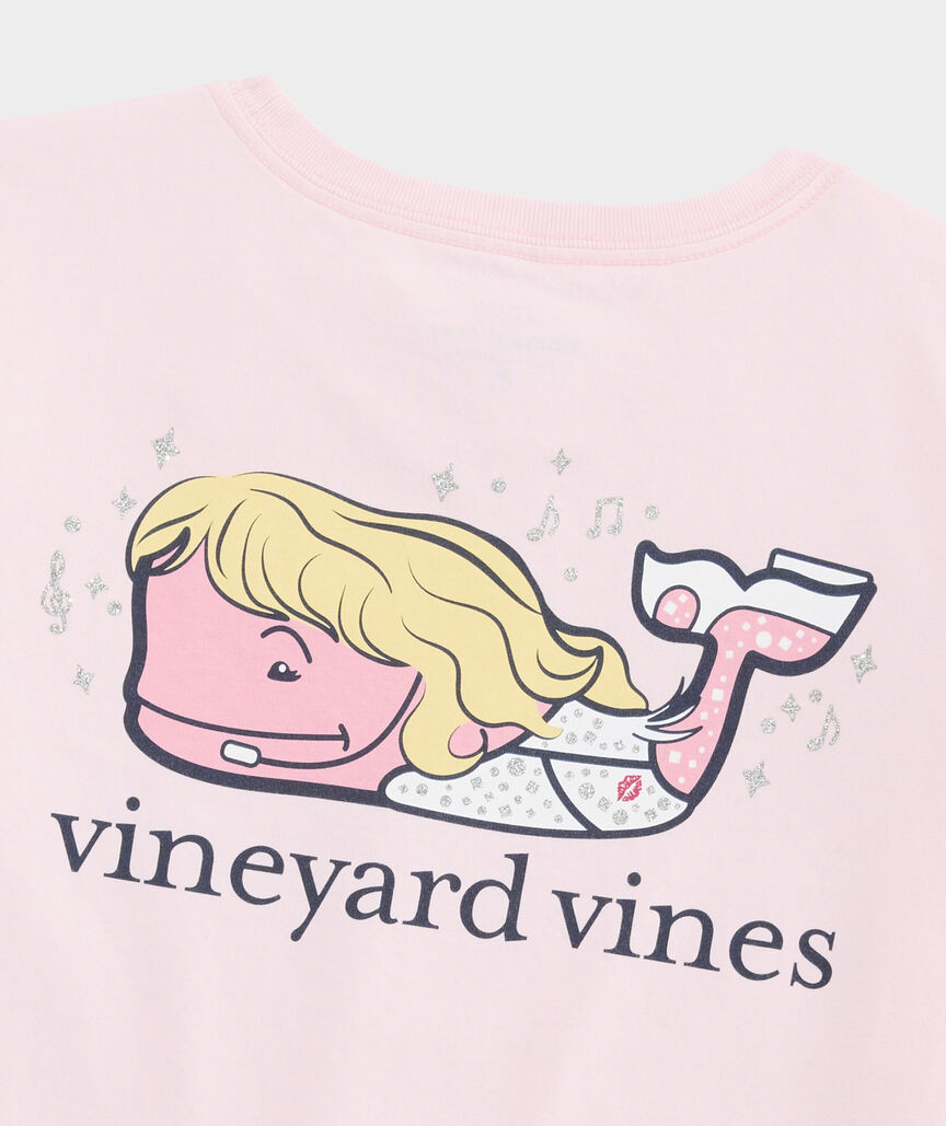Girls' Pop Star Whale Short-Sleeve Pocket Tee | vineyard vines